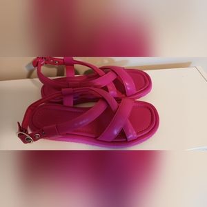 Jenny Fairy Sandals Hot Pink Brand New size 38 (size 8) narrow fit